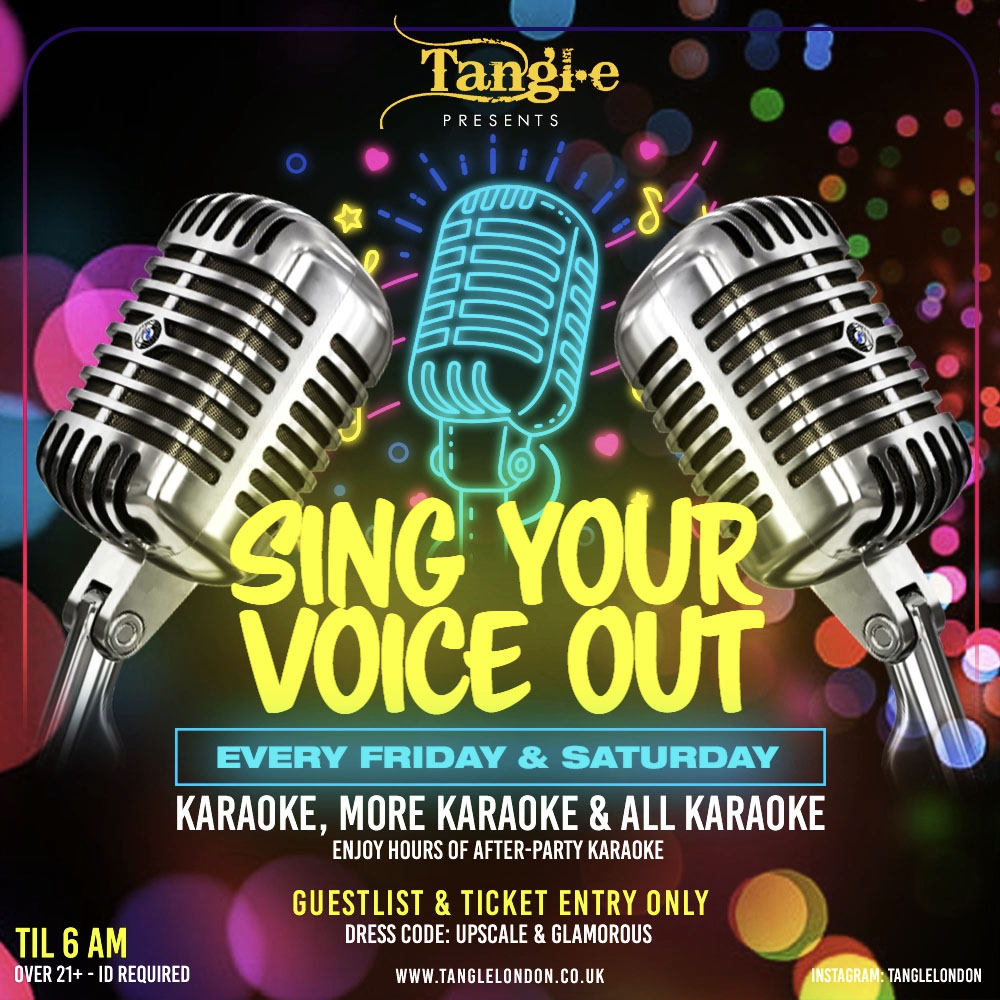 Tangle London Sing Your Voice Out